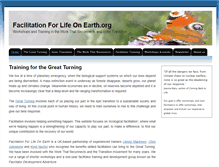 Tablet Screenshot of facilitationforlifeonearth.org